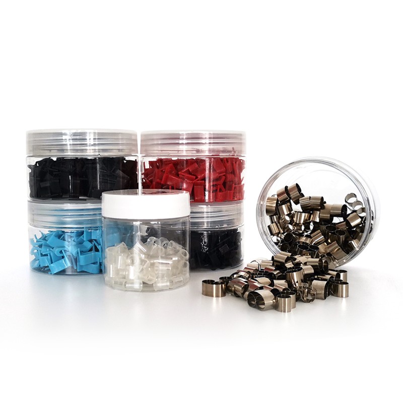 Metalografická vložka Transparentní spona/trojúhelníková spona/montážní spona z nerezové oceli/řadová spona