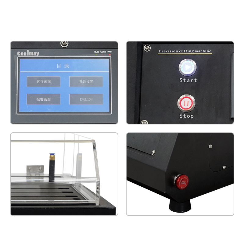 Metalografický přesný stroj na řezání plechů PBQ-200